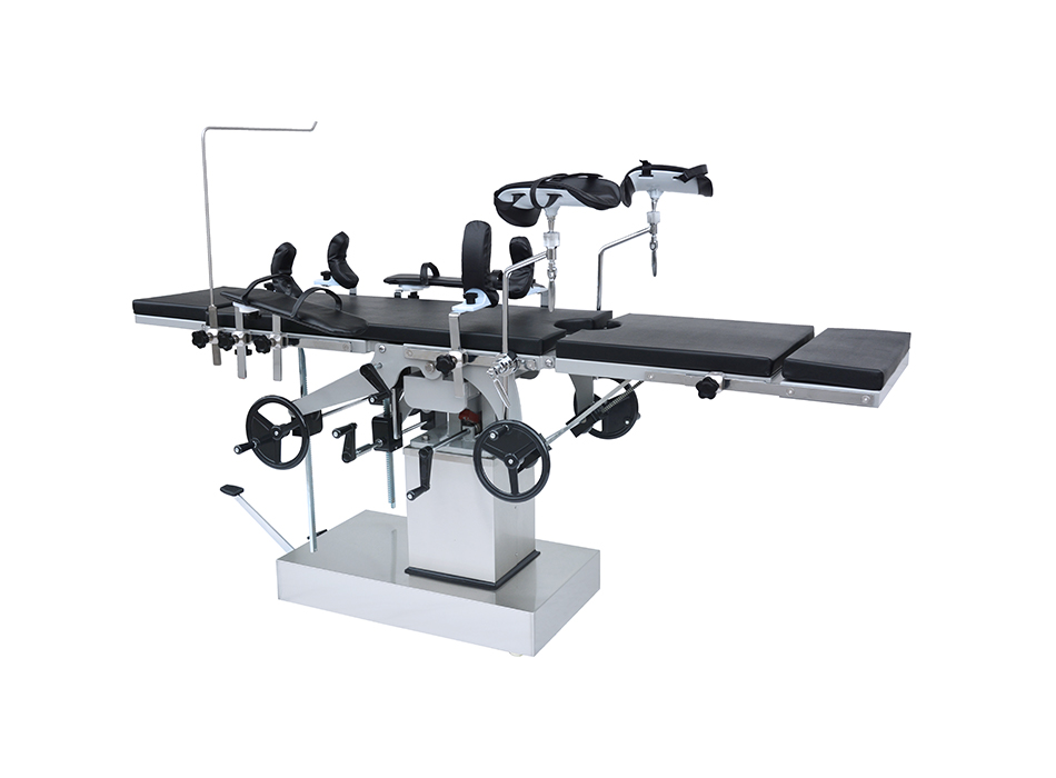 Meja operasi hidrolik baja tahan karat YGS3001