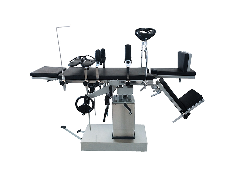 Meja operasi hidrolik baja tahan karat YGS3001